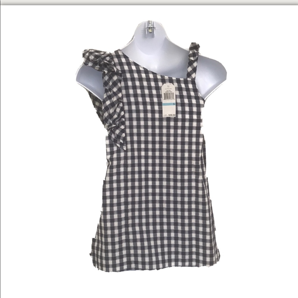 Nautica Girl Dress Size 5 Blue White Checkered - Picture 5 of 8
